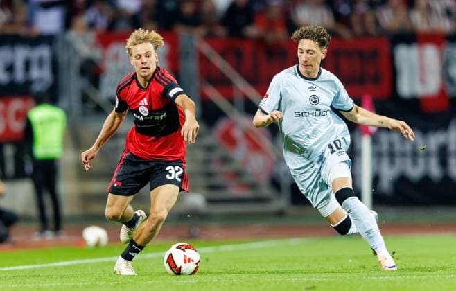 Fußball, 2. BL, 1. FC Nürnberg - Arminia Bielefeld