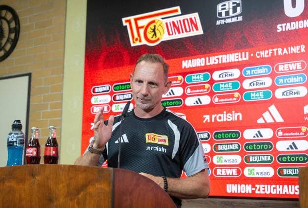 Fußball, 1. BL, Union Berlin, Pressekonferenz