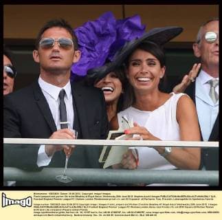 Fussball, England, Frank Lampard und seine Freundin Christine Bleakley bei Pferderennen in Royal Ascot