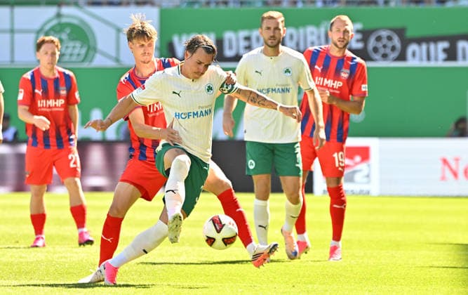 Fußball, 2. BL, SpVgg Greuther Fürth - 1. FC Heidenheim