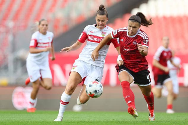 Fußball, Frauen, 1. BL, 1. FC Nürnberg - VfB Stuttgart