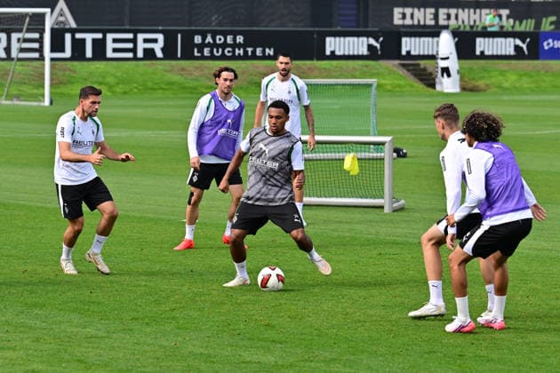 Fußball, 1. BL, Borussia Mönchengladbach, Training