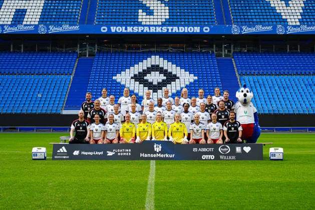 Fußball, Frauen, 1. BL, Hamburger SV, Porträttermin 2026 2027