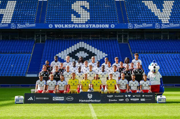 Fußball, 1. BL, Hamburger SV, Porträttermin 2026 2027