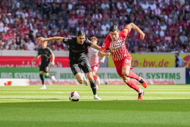 Fußball, 1. BL, SC Freiburg - Borussia Mönchengladbach
