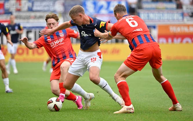 Fußball, 2. BL, 1. FC Heidenheim - Holstein Kiel
