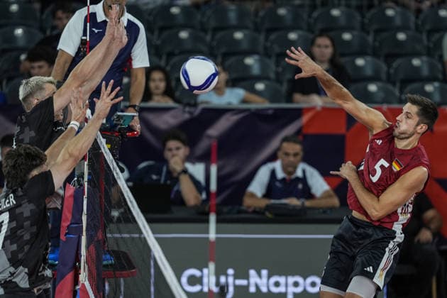 Volleyball, Männer, EM, Deutschland - Schweiz