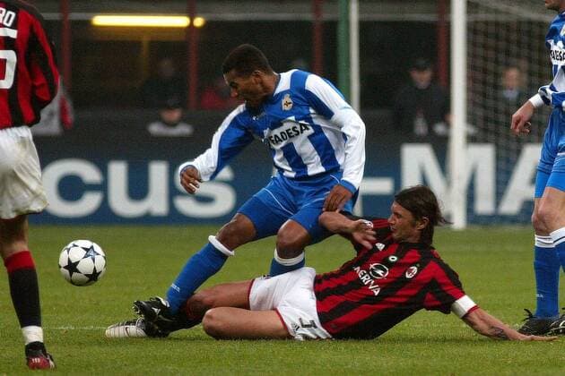 Fußball, Champions League, AC Mailand - Deportivo La Coruna 4:1