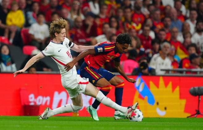 Fußball, Nations League, England - Spanien