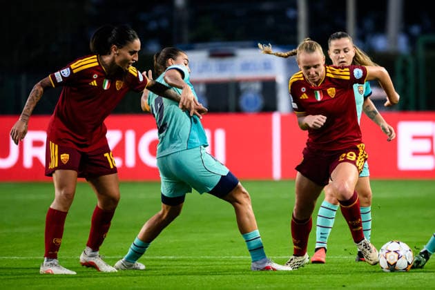 Fußball, Frauen, CL, AS Rom - FC Barcelona