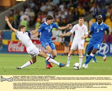 Fussball, EURO 2012, England vs Italien 2:4 n.E.