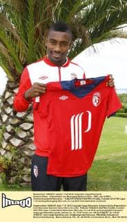 Fussball, Frankreich, Salomon Kalou wird als Neuzugang des OSC Lille vorgestellt