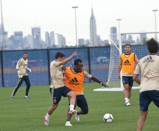 Fussball, England, Training FC Chelsea in New York