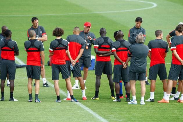 Fussball, Frankreich, Training PSG