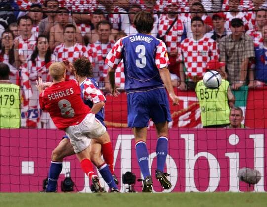 Fußball, Euro 2004, Gruppe B, Kroatien - England 2:4