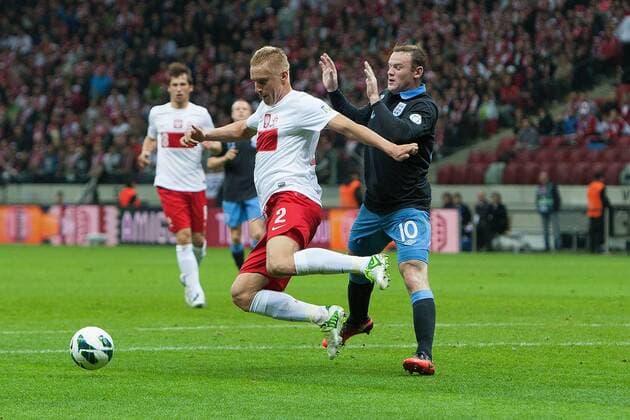 Fussball, WM Qualifikation, Polen - England 1:1