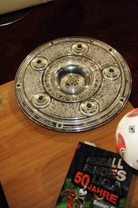 Fussball, ARD Talk Maischberger zum Thema: 50 Jahre Bundesliga