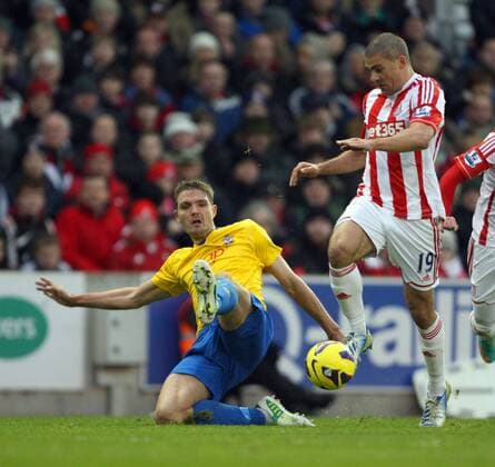 Fussball, England, Premier League, Stoke City - Southampton FC