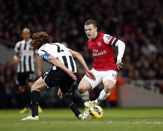 Fussball, England, Premier League, FC Arsenal - Newcastle United