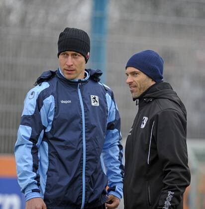 Fussball, 2. Bundesliga, TSV 1860 Muenchen, Praesentation von Neuzugang Rob Friend