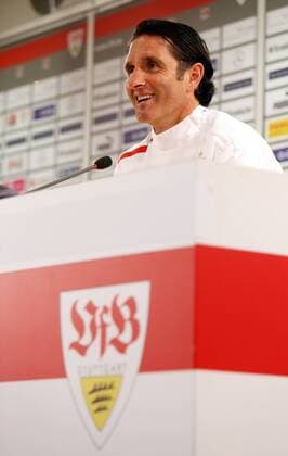 Fussball, 1. Bundesliga, PK VfB Stuttgart