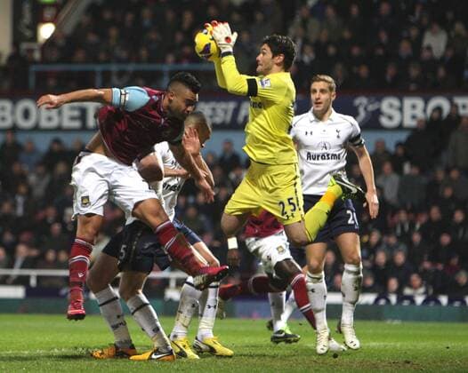 Fussball, England, West Ham United - Tottenham Hotspur
