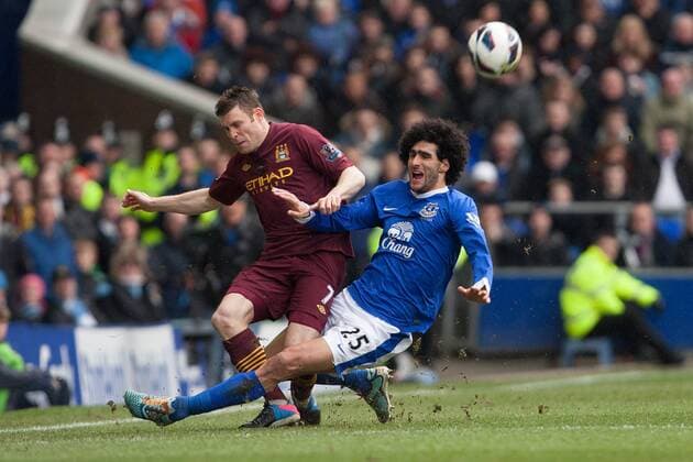 Fussball, England, FC Everton - Manchester City