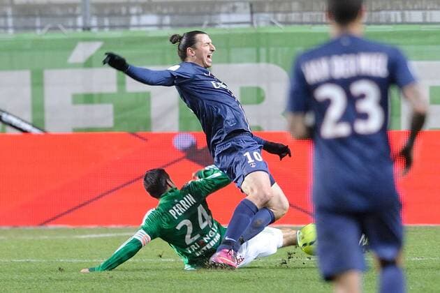 Fussball, Frankreich, Ligue 1, AS Saint Etienne - Paris St.Germain