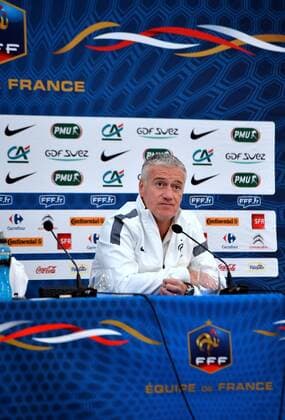Fussball, WM Qualifikation, PK und Training Frankreich