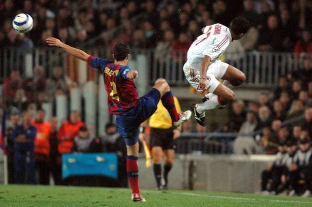 Fußball, Champions League, FC Barcelona - AC Mailand 2:1