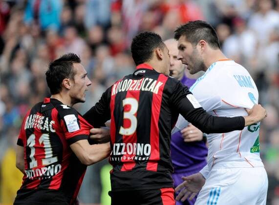 Fussball, Frankreich, OGC Nizza - Olympique Marseille