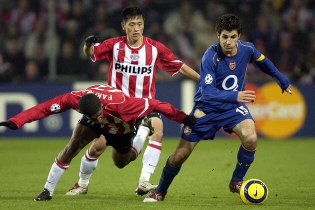 Fußball, Champions League, PSV Eindhoven - FC Arsenal London 1:1