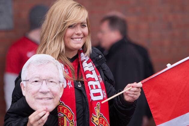 Fussball, England, Premier League, Letztes Heimspiel von ManU Trainer Ferguson