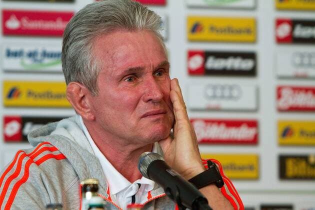 Fussball, 1.BL, Jupp Heynckes emotionale Pressekonferenz zum Abschied aus der Bundesliga