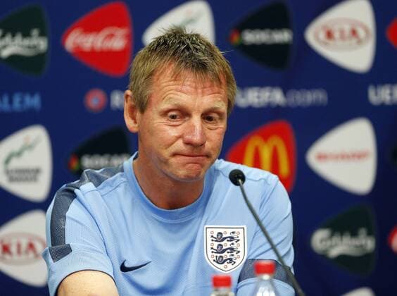 Fussball, U21 EM, PK und Training England