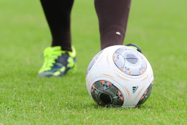 Fussball, adidas Torfabrik - offzieller Spielball der Bundesliga