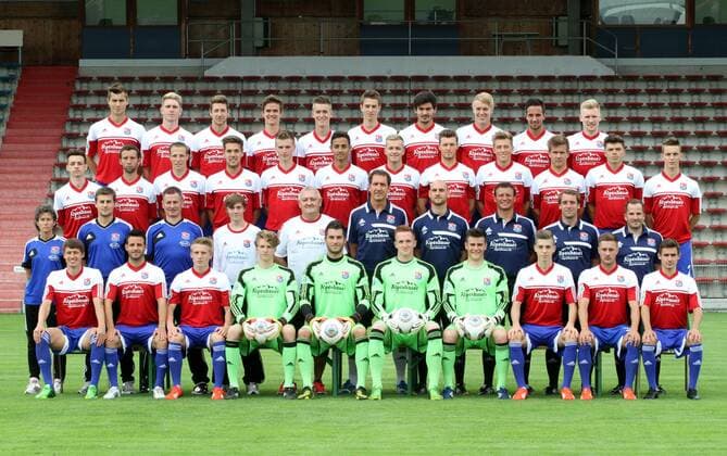 Fussball, 3. Liga 2013 2014, Portraettermin SpVgg Unterhaching