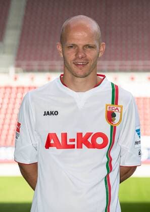 Fussball, Portraettermin beim FC Augsburg