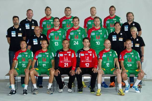 Handball, 1. BL, Portraettermin SC Magdeburg