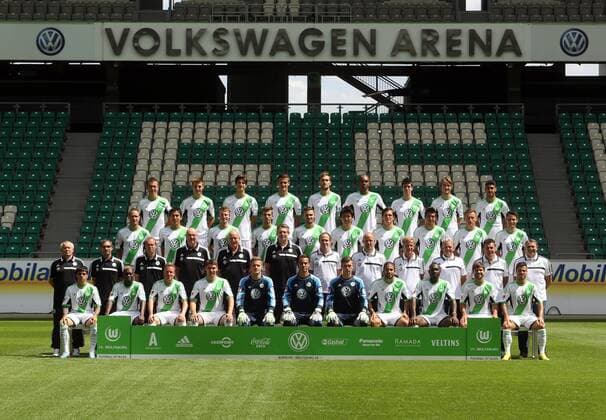 Fussball, 1. BL, Porträttermin VfL Wolfsburg
