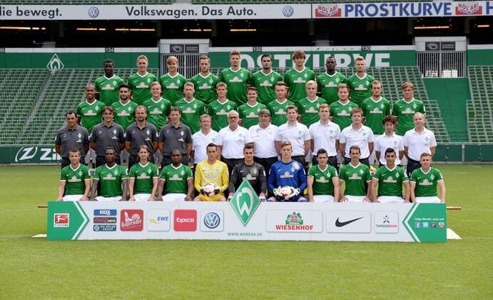 Fussball, 1. BL, Porträttermin SV Werder Bremen
