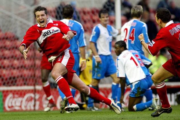 Fußball, England, Premier League, FC Middlesbrough - Blackburn Rovers 1:0