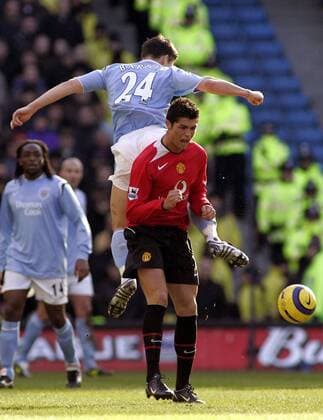 Fußball, England, English Premier League, Manchester City - Manchester United 0:2