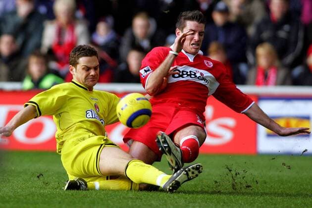 Fußball, England, Premier League, FC Middlesbrough - Charlton Athletic 2:2