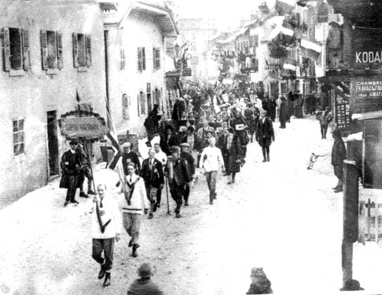 Olympia, Historie, Olympische Winterspiele 1924 in Chamonix