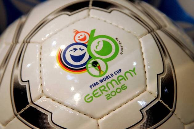 Fußball, FIFA WM 2026, alle Turnierlogos von 1930 bis 2026