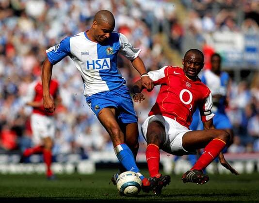 Fußball, England, Premier League, Blackburn Rovers - Arsenal FC London 0:1