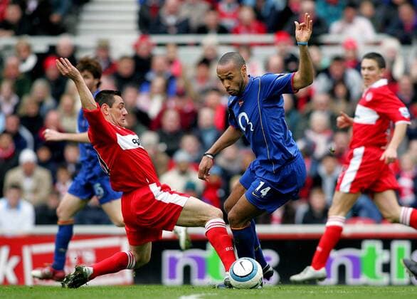 Fußball, England, Premier League, FC Middlesbrough - Arsenal FC London 0:1