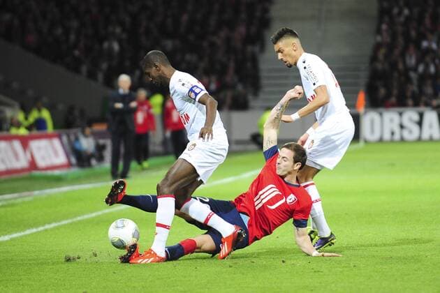 Fussball, Frankreich, OSC Lille - AS Monaco