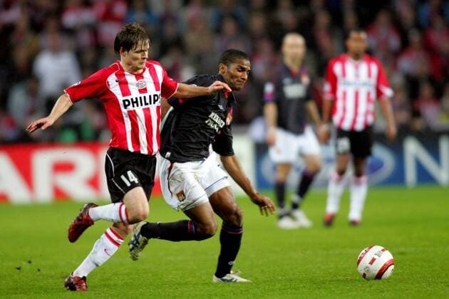 Fußball, Champions League, PSV Eindhoven - Olympique Lyon 5:3 n.E.